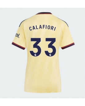 Arsenal Riccardo Calafiori #33 Maglia Gara Terza Repliche 2026-27 Donna Maniche Corte Arsenal Riccardo Calafiori #33 Maglia Gara Terza Repliche 2026-27 Donna Maniche Corte